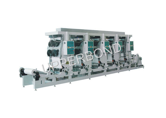 170KW Tipping paper Heliogravure printing machine with 4 Color gravure printing